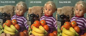 GY-DV500U, VX1000, BVW-300 images